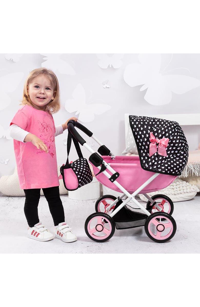 Bayer Design Doll Pram Cosy, Play Push Stroller, For Dolls Up To 18 Inches, Kids 3+, Alternate, color, 