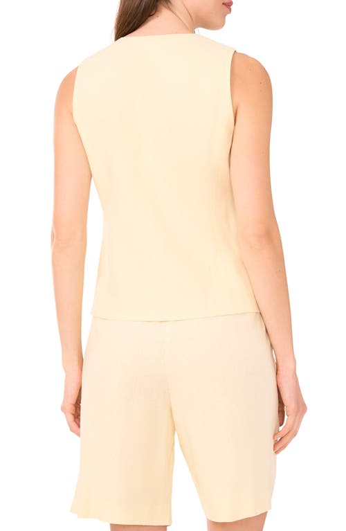 Halogenr Halogen(r) Linen Blend Vest