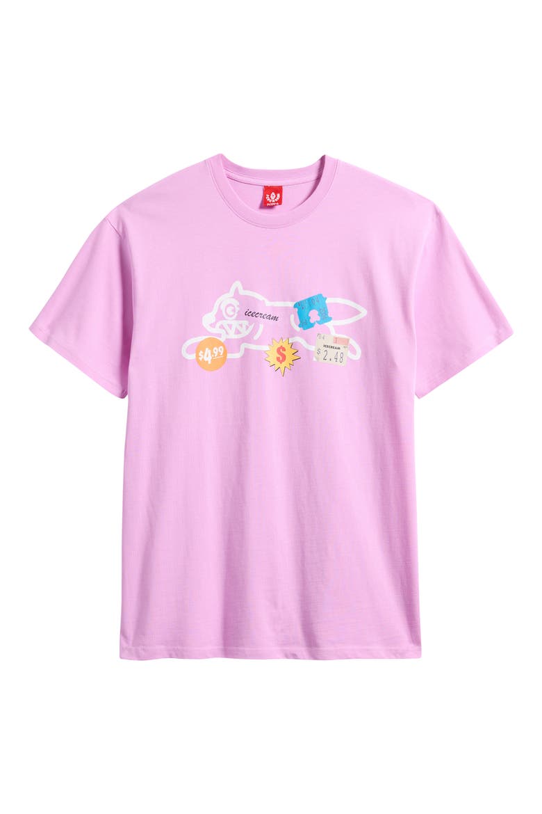 Cashier Graphic T-Shirt, Alternate, color, ORCHID