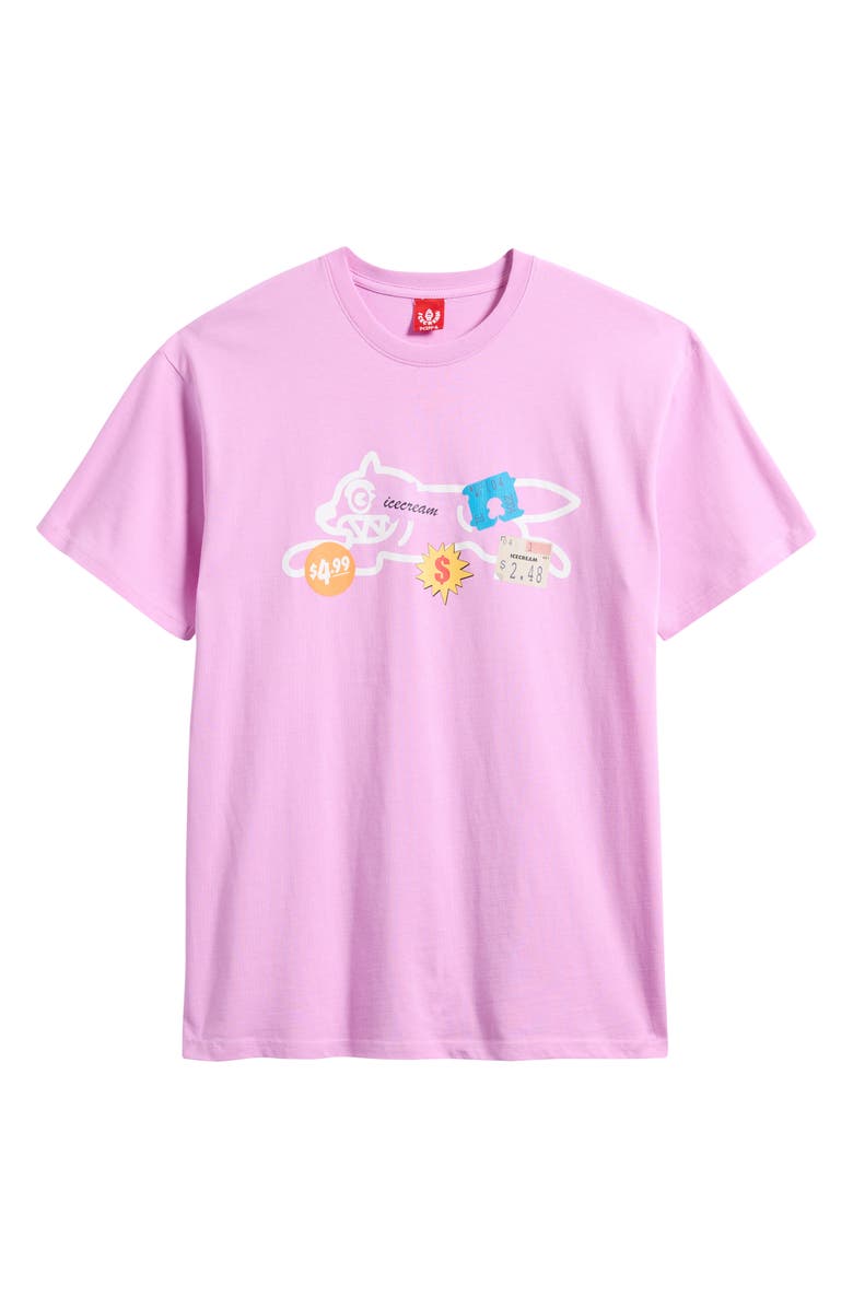 ICECREAM Cashier Graphic T-Shirt, Alternate, color, Orchid