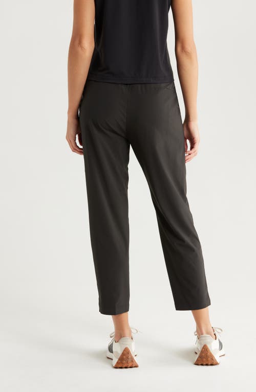 Free Fly Breeze Drift Drawstring Crop Pants In Black