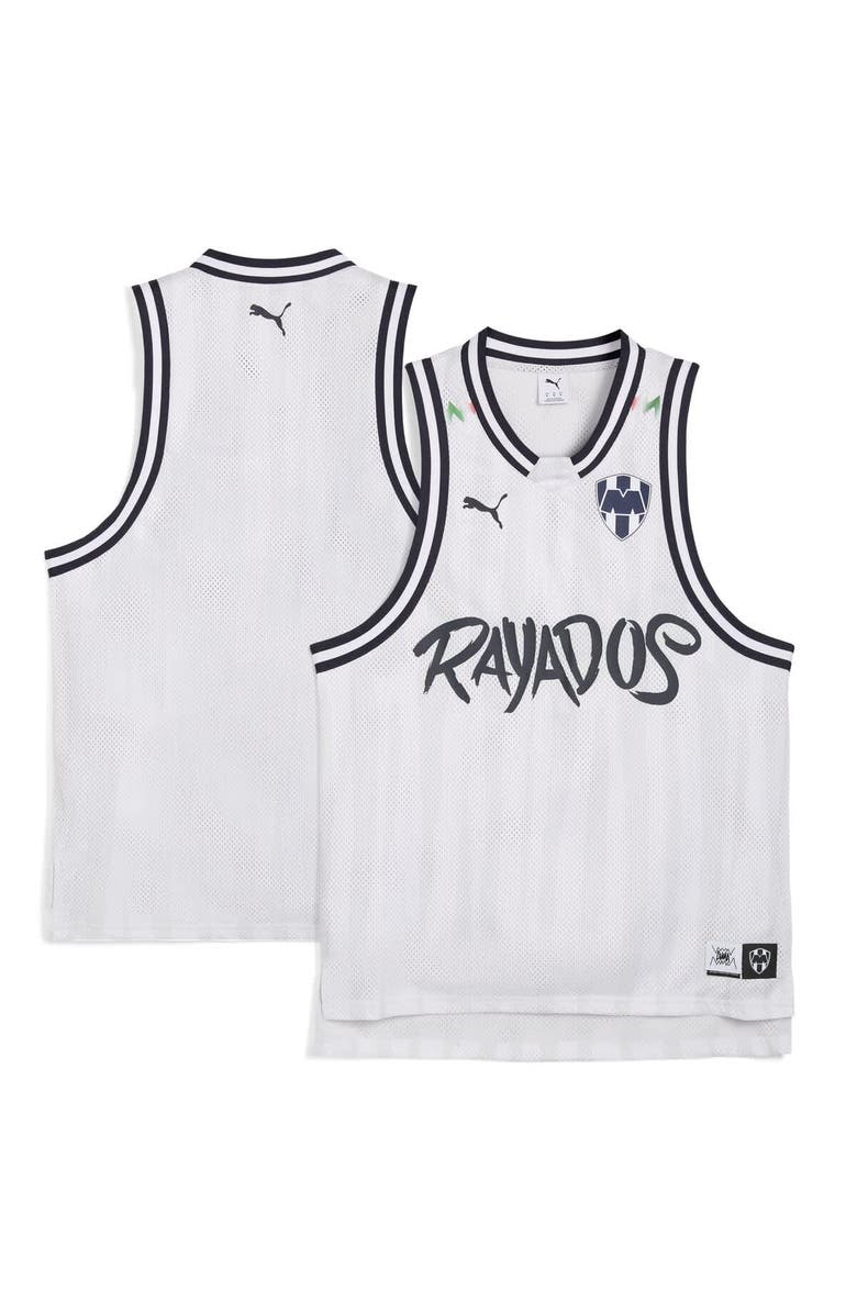 PUMA Men's Puma Gray CF Monterrey 2025 FIFA Club World Cup dryCELL Basketball Jersey, Alternate, color, Gray