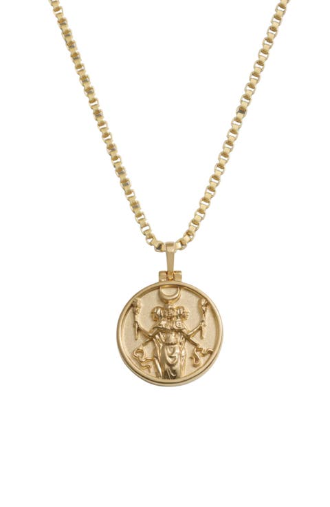 Mini Goddess Pendant Necklace