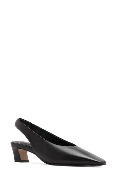 Noa Leather Slingback Pump