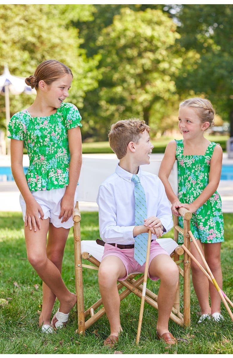 Little English Kids' Isla Top, Alternate, color, Palmetto Floral