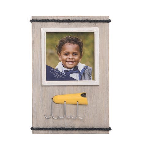 Lure 4X4 Wood Photo Frame Picture Holder