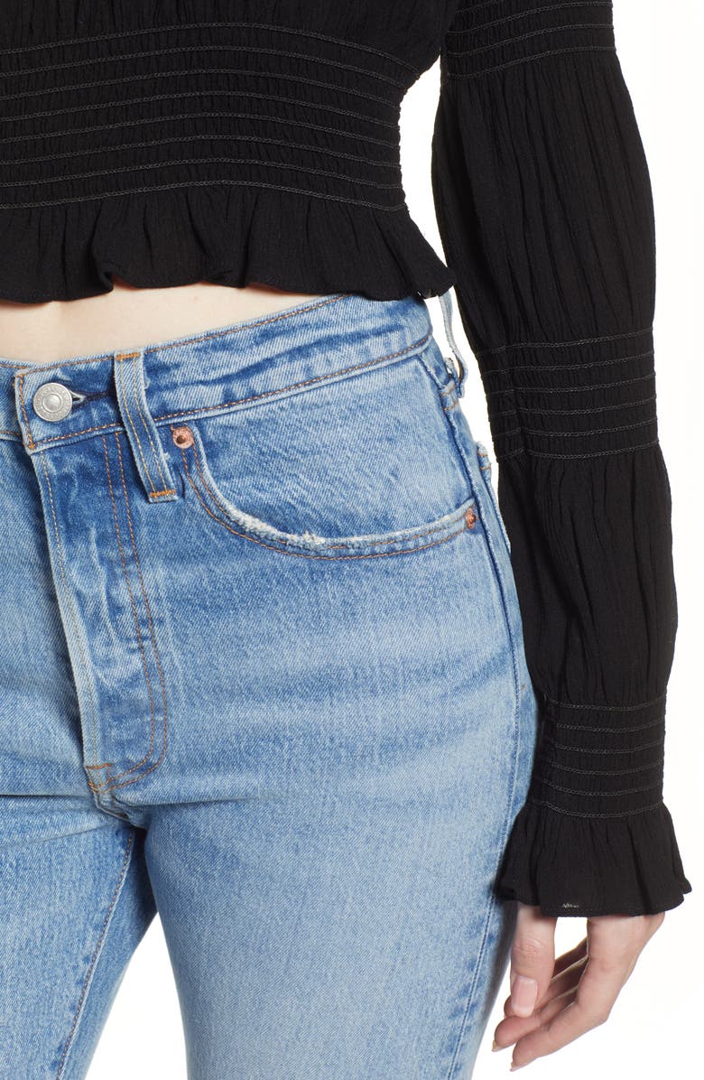 WAYF Tyler Crop Top, Alternate, color, 