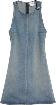 Courrèges Heritage Denim A-Line Dress