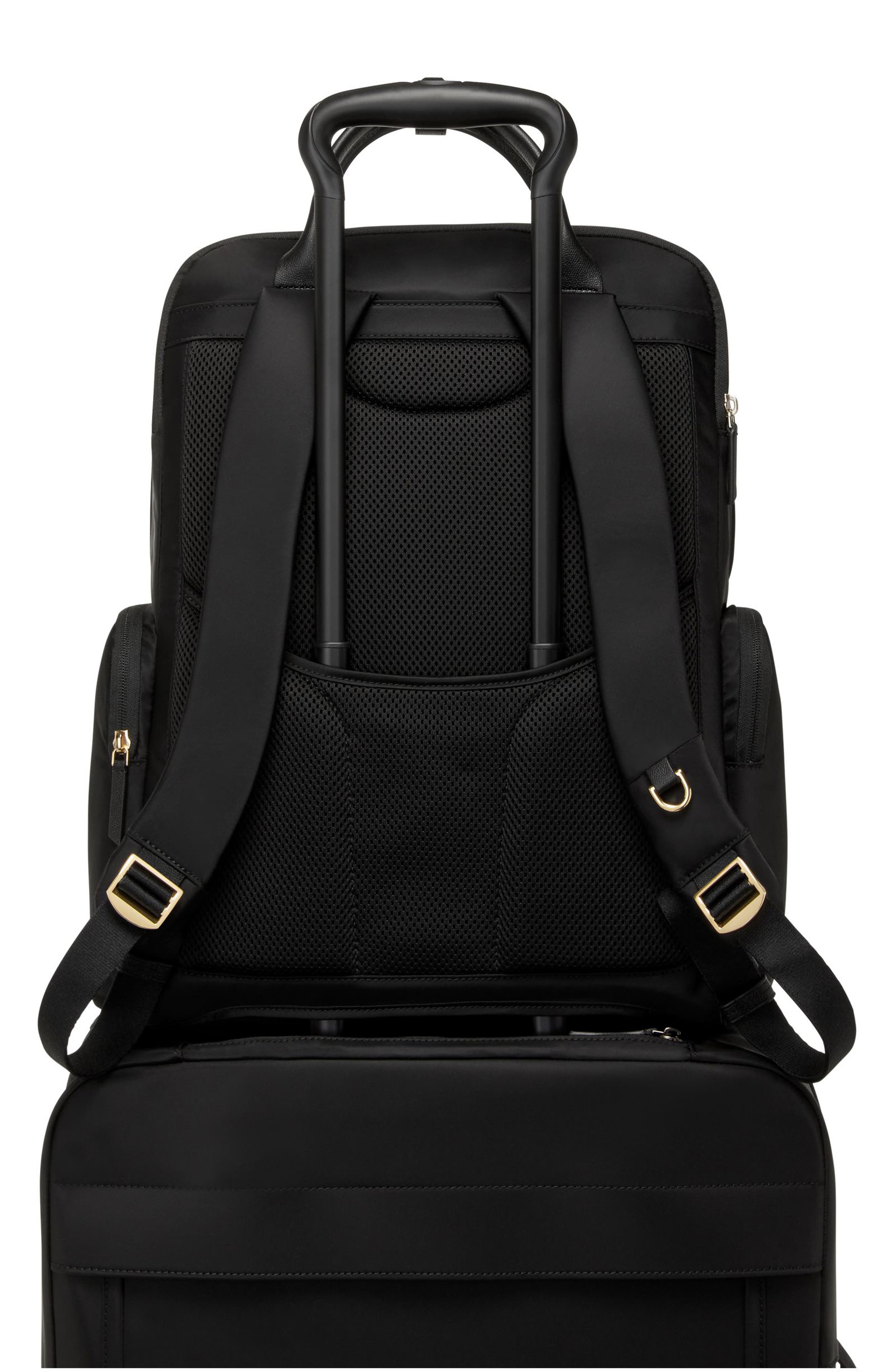 TUMI Atlanta Backpack, Alternate, color, Black/ Gold