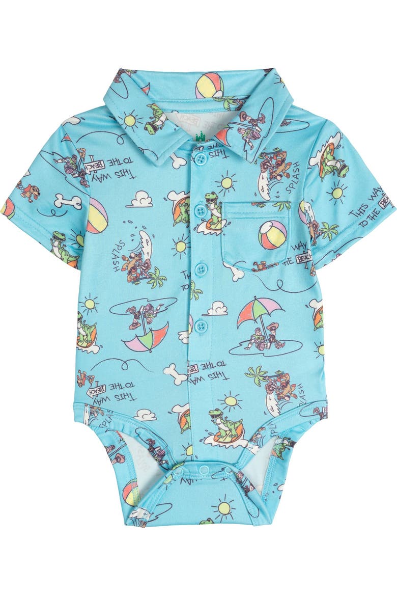 Toy Story 2-Piece Bodysuit and Shorts Set, Alternate, color, Blue Yellow Toy Story
