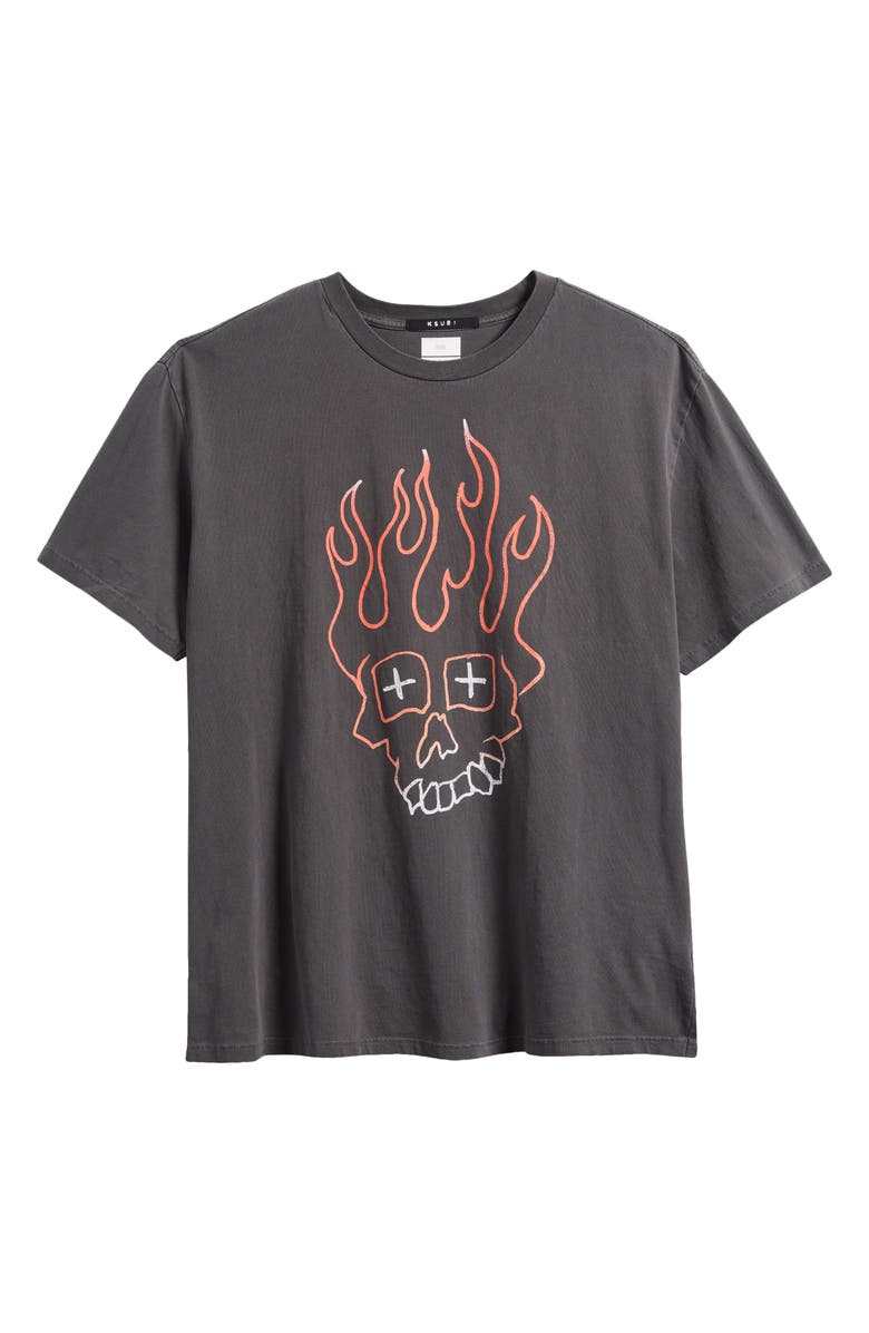 Ksubi Skull Biggie Cotton Graphic T-Shirt, Alternate, color, 