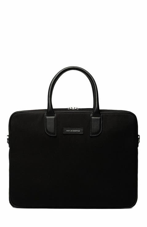 Lesage Organic Cotton Canvas Computer Bag