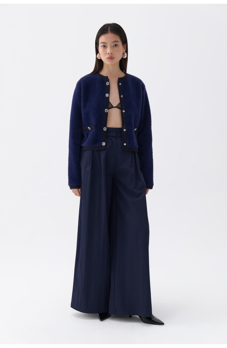 Nocturne Buttoned Knitwear Cardigan, Alternate, color, 