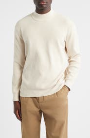 NN07 Davy 6429 Ribbed Mock Neck Sweater