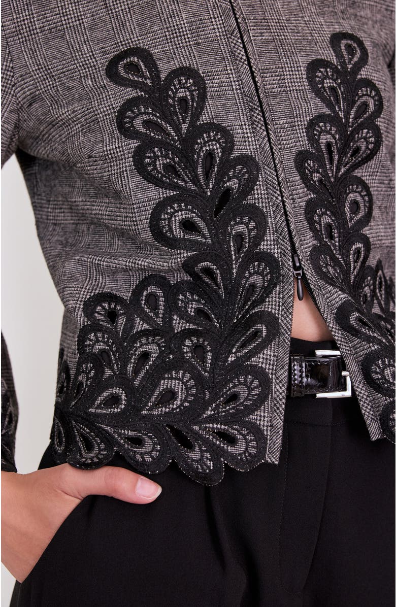 Anne Fontaine Ange Jackets, Alternate, color, Grey