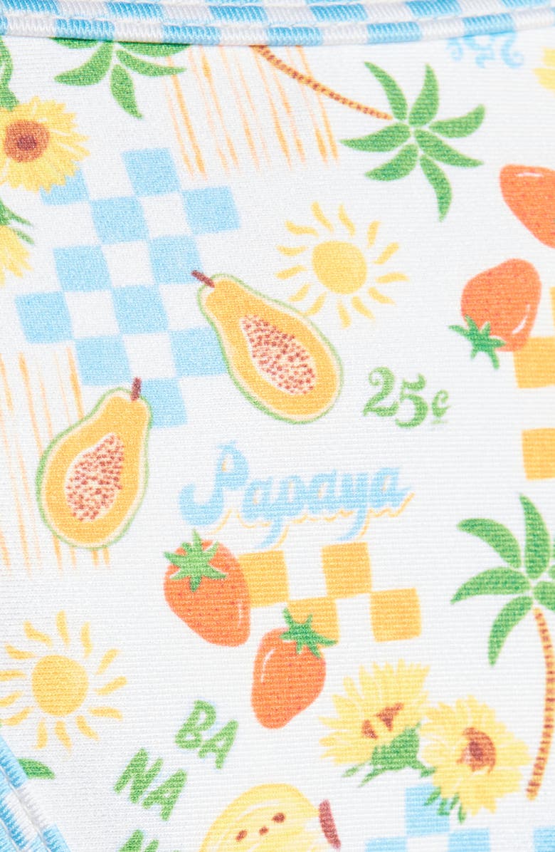 Kulani Kinis Strappy Cheeky Bikini Bottoms, Alternate, color, Suncatcher