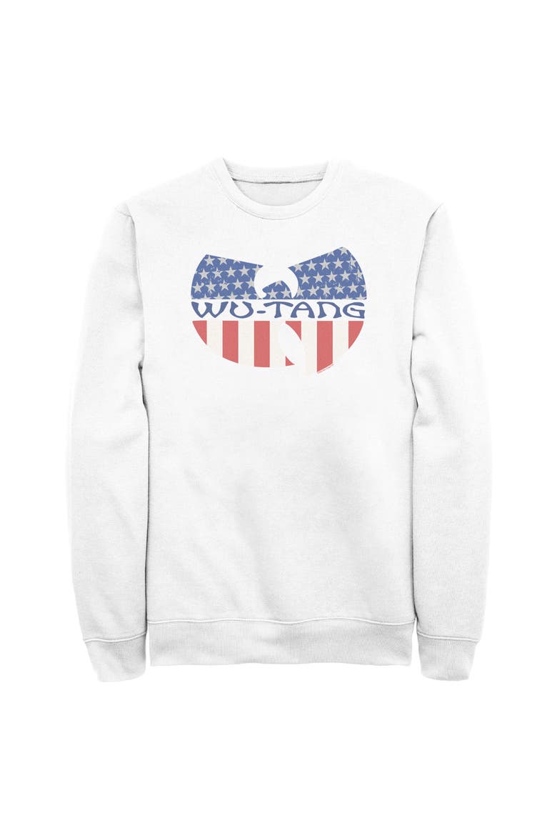 Men's Wu-Tang Clan American Flag Group Logo Sweatshirt (Men