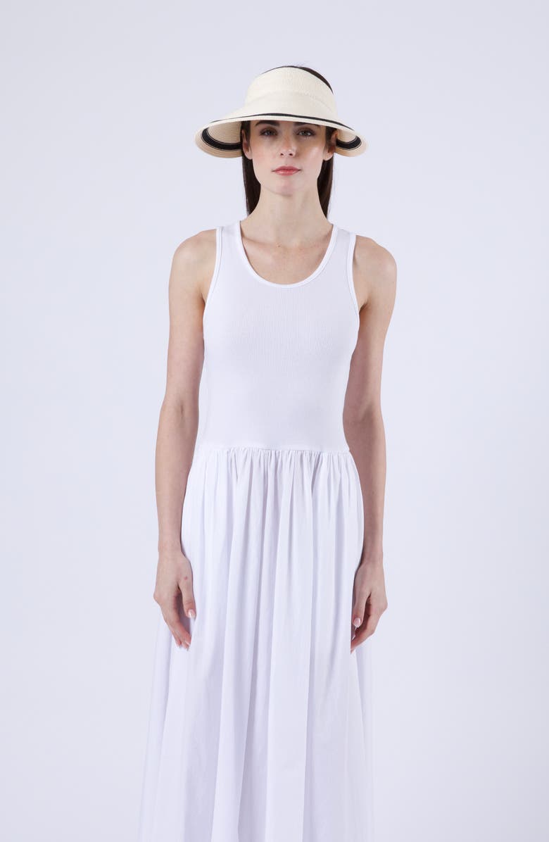 Eugenia Kim Mirabel Packable Visor, Alternate, color, Natural