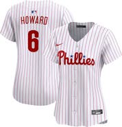 Nike Women's  Nike Ryan Howard White Philadelphia Phillies Limited Jersey