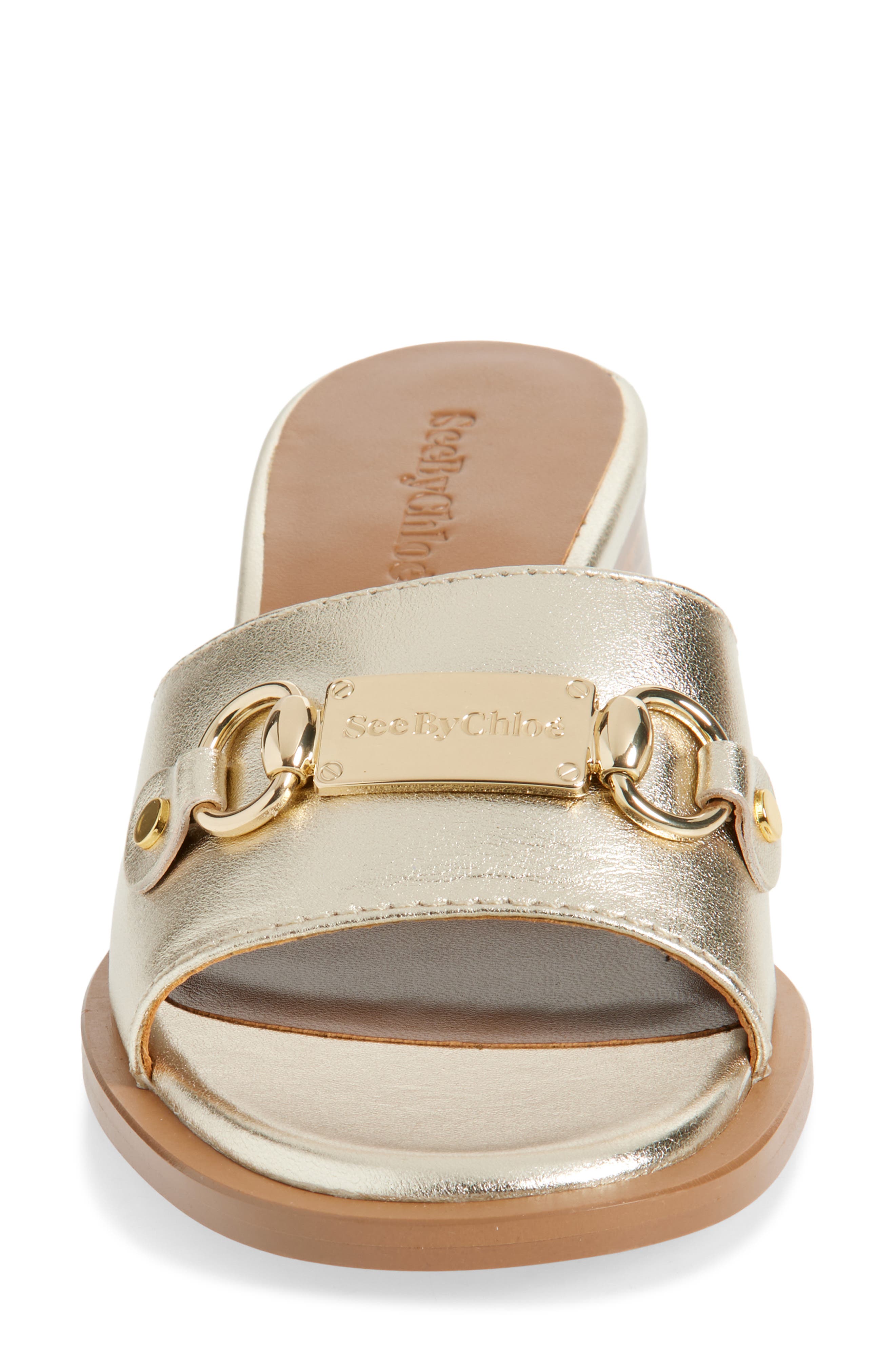 See by Chloé Signature 1 Mule, Alternate, color, Tan