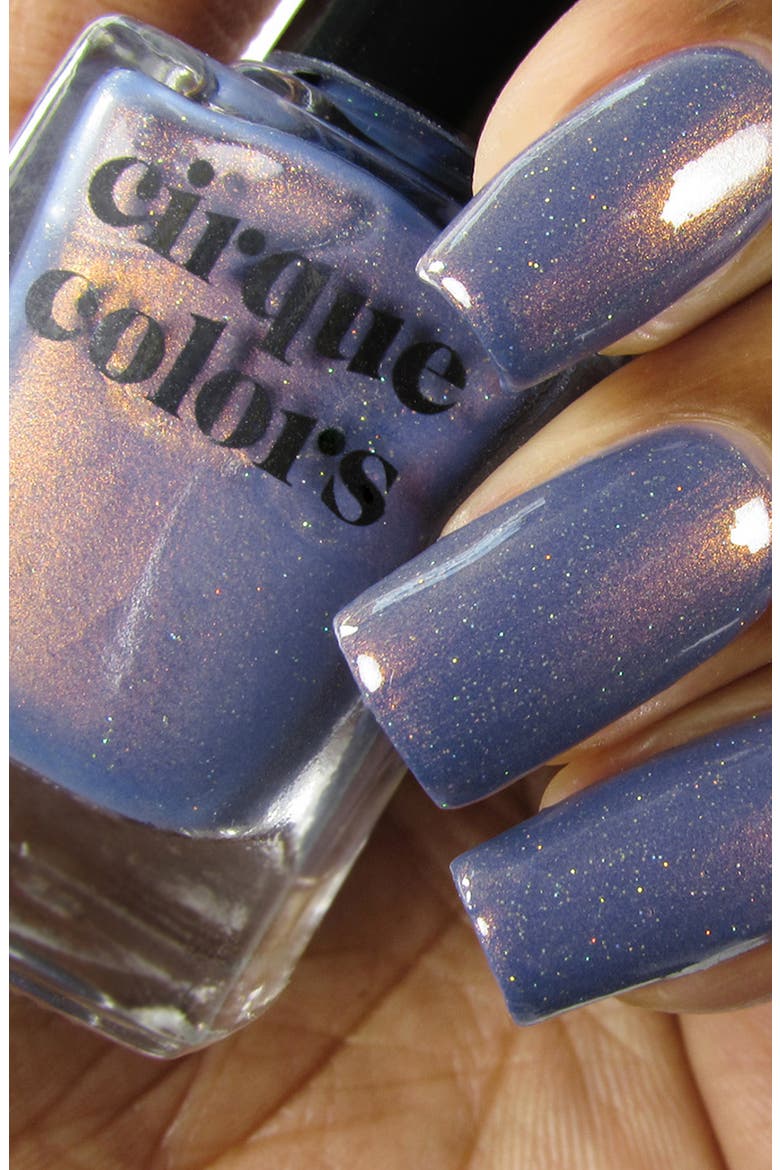 Shimmer Duo Succulent Garden & Velvetine Nail Polish, Alternate, color, GREEN/ BLUE