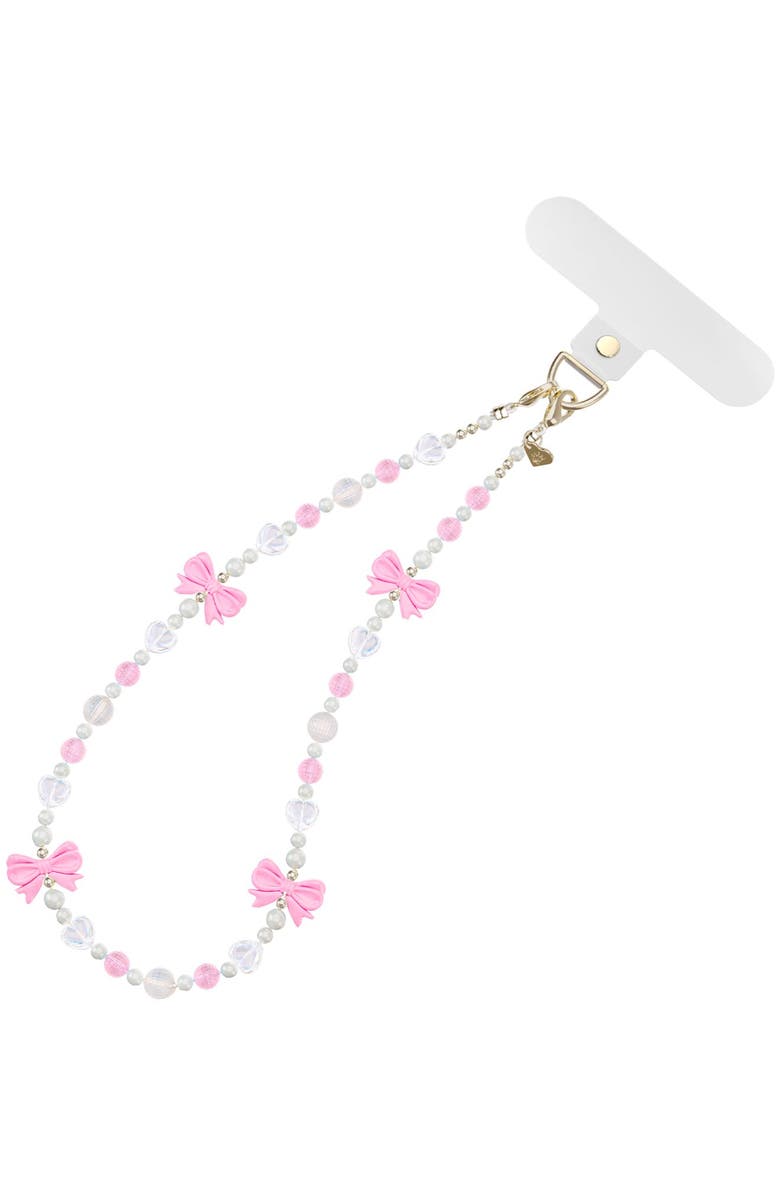 VELVET CAVIAR Fashion Set with Phone Charm, Grip Ring, and Travel Bag, Alternate, color, Pink Multicolor