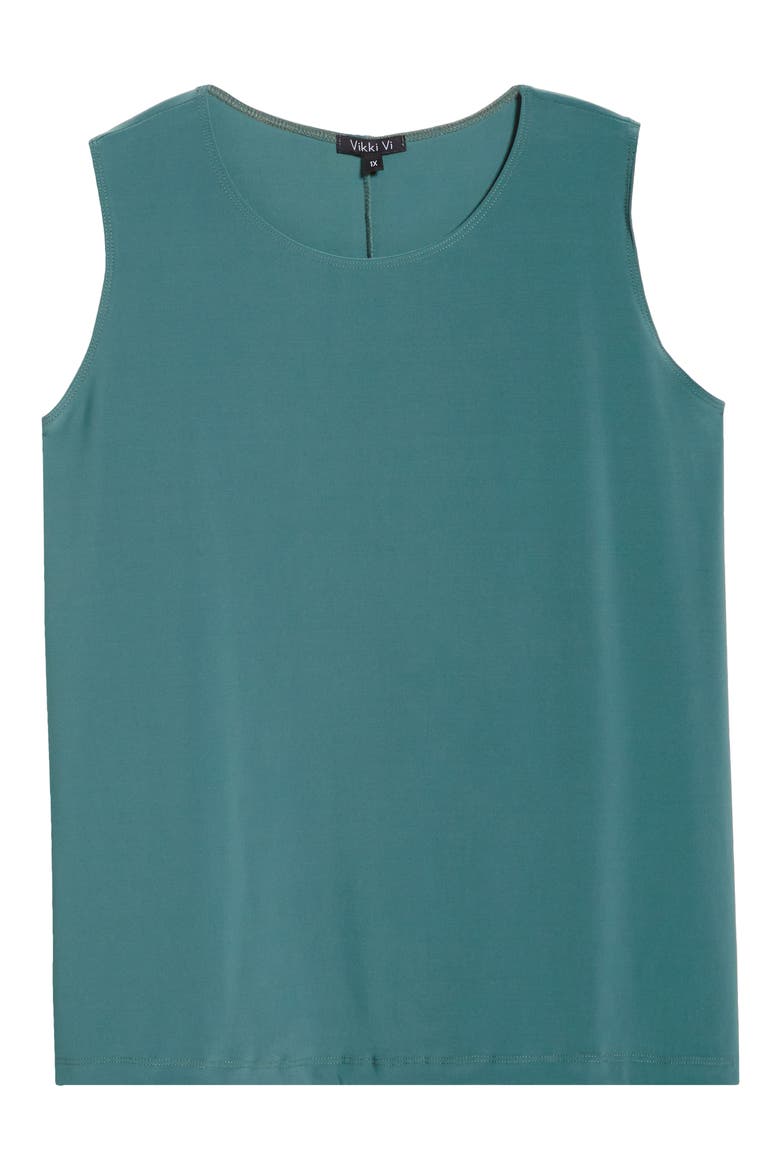 Scoop Neck Tank, Alternate, color, SAGE