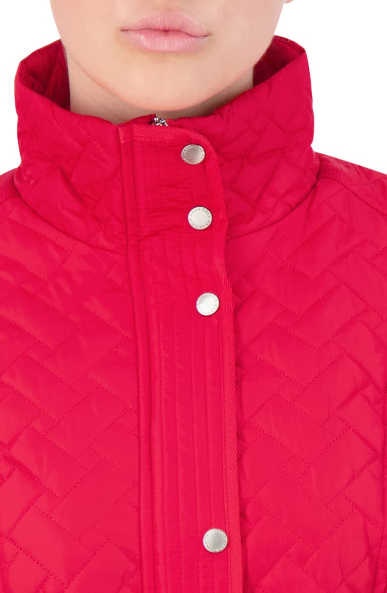 Cole Haan Signature Quilted Jacket, Alternate, color, Red