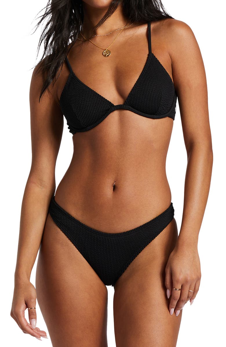 Billabong High Hike Recycled Polyester Blend Bikini Bottoms, Alternate, color,