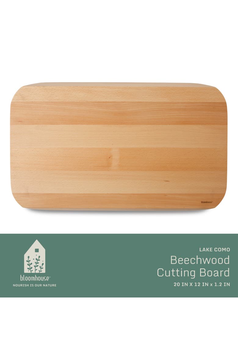 Lake Como Italian Beech Wood Cutting Board, Natural, Alternate, color, Natural Wood