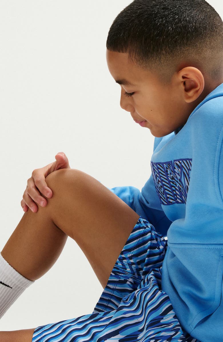 Nike Kids' Dri-FIT Drawstring Shorts, Alternate, color, Game Royal/ Ghost/ White