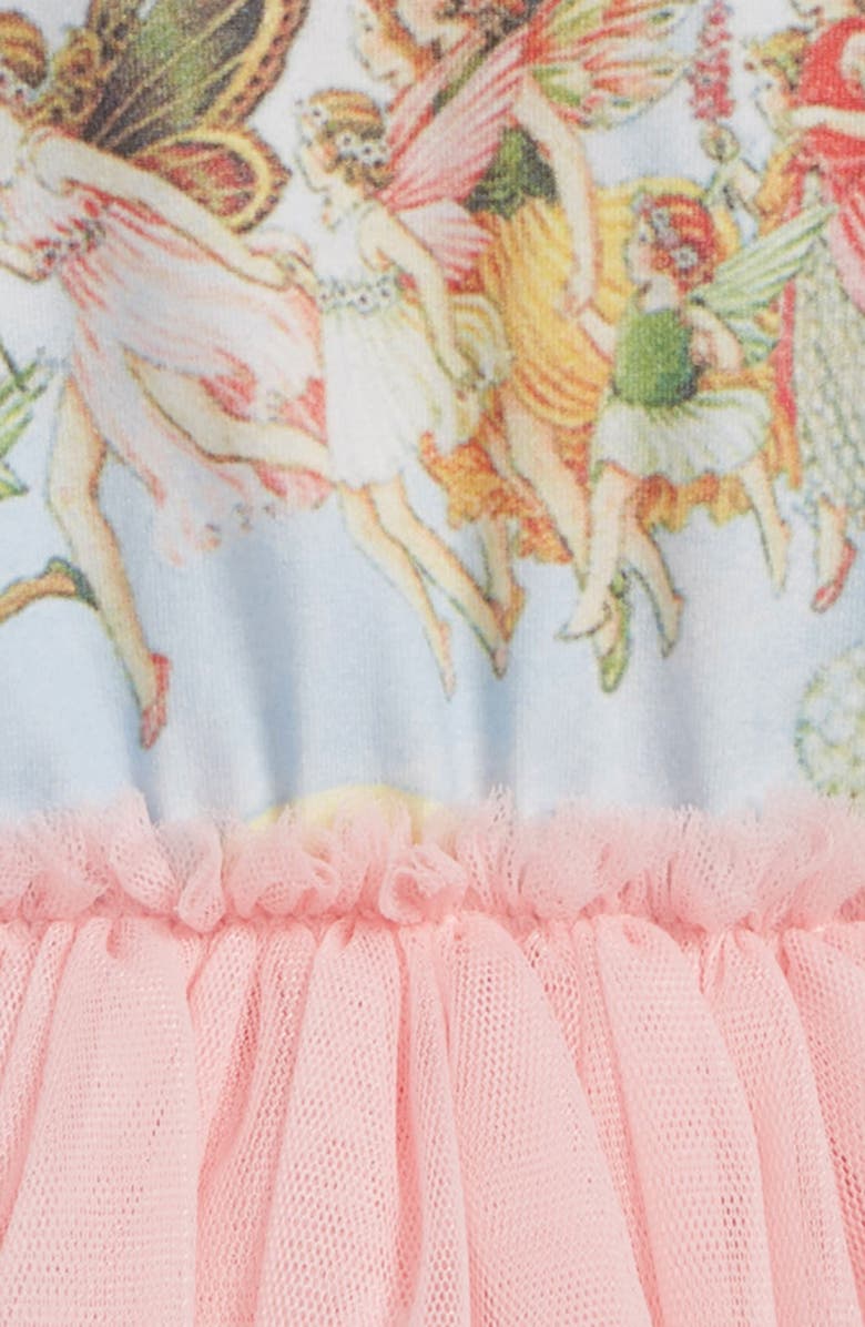 Rock Your Baby Moonlight Fairies Circus Bodysuit Dress, Alternate, color, 