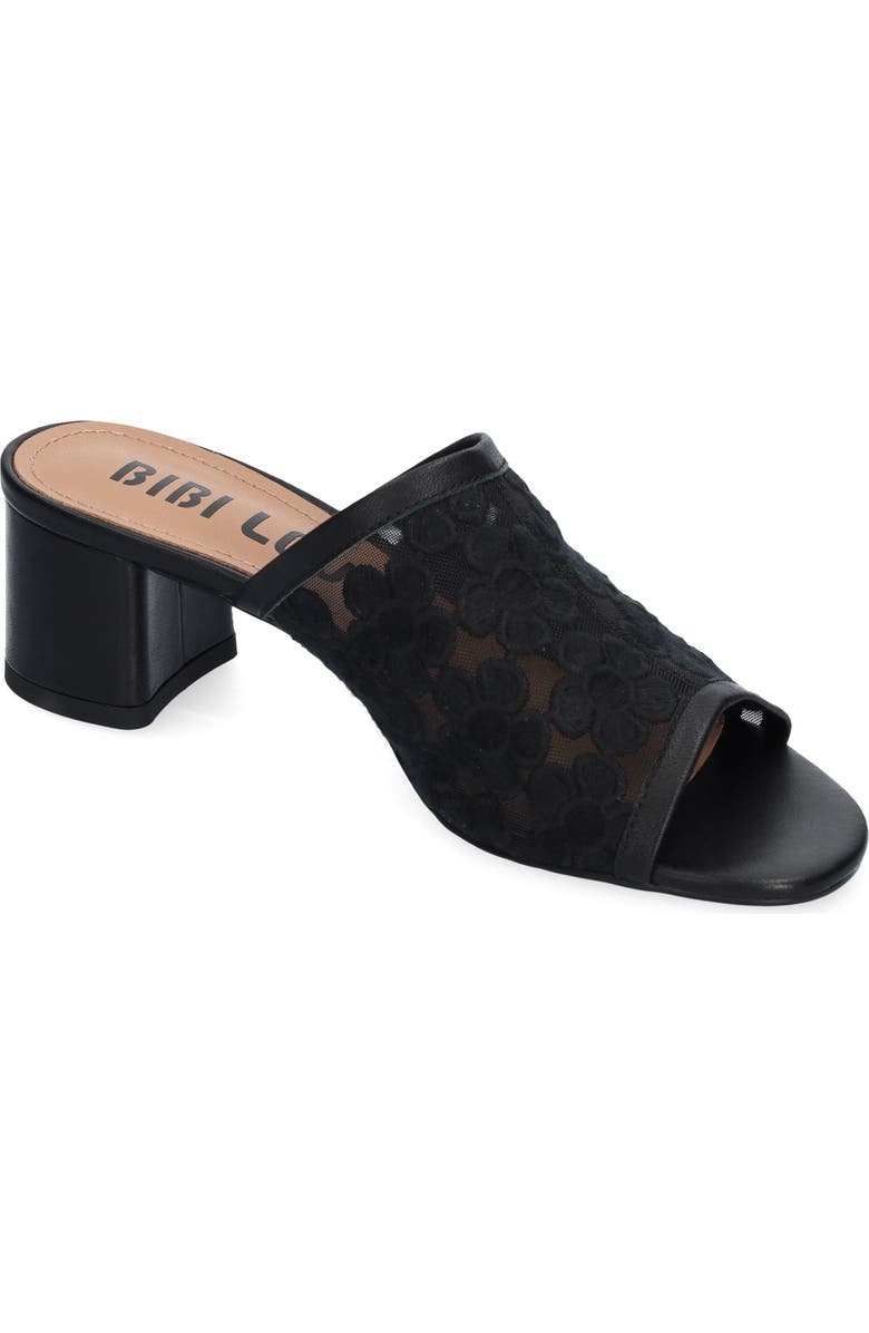 Bibi Lou Amira Slide Sandal, Main, color, Black