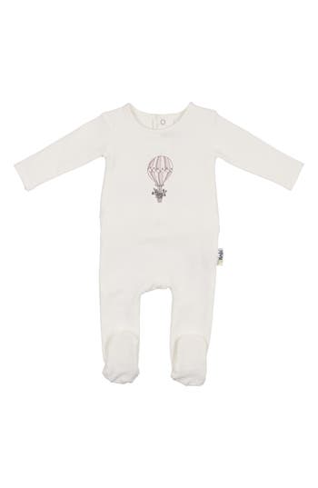 Maniere Manière Hot Air Balloon Footie In White