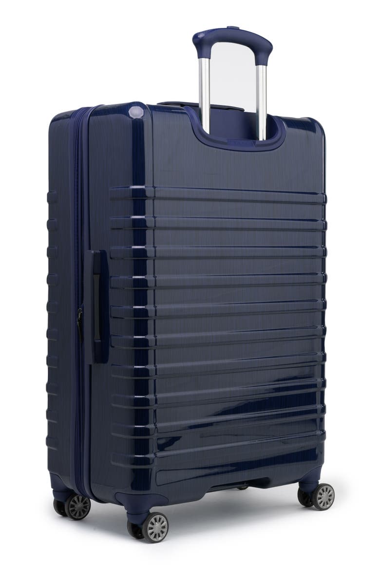 Rollmaster Lite 28 Inch Hardside Spinner, Alternate, color, DARK NAVY BLACK BRUSHED