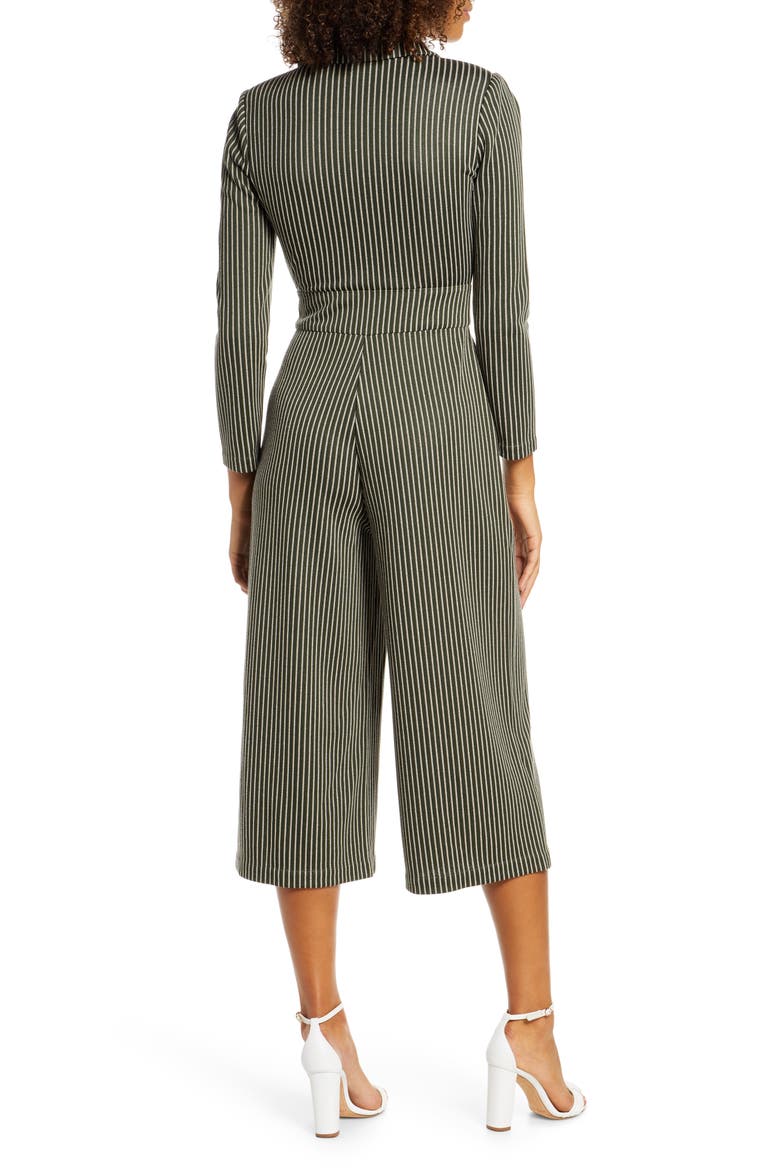 Picnic at the Bowl Long Sleeve Jumpsuit, Alternate, color, ARMY