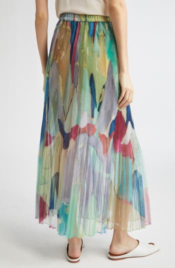 ★EENK★ Organza Layered Long Skirt Organza Layered Long Skirt - Cream : EENK SHOP
