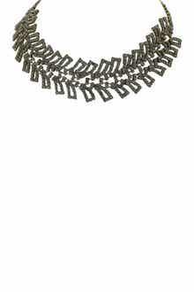 OLIVIA WELLES Galia Multi-Stone Collar Necklace
