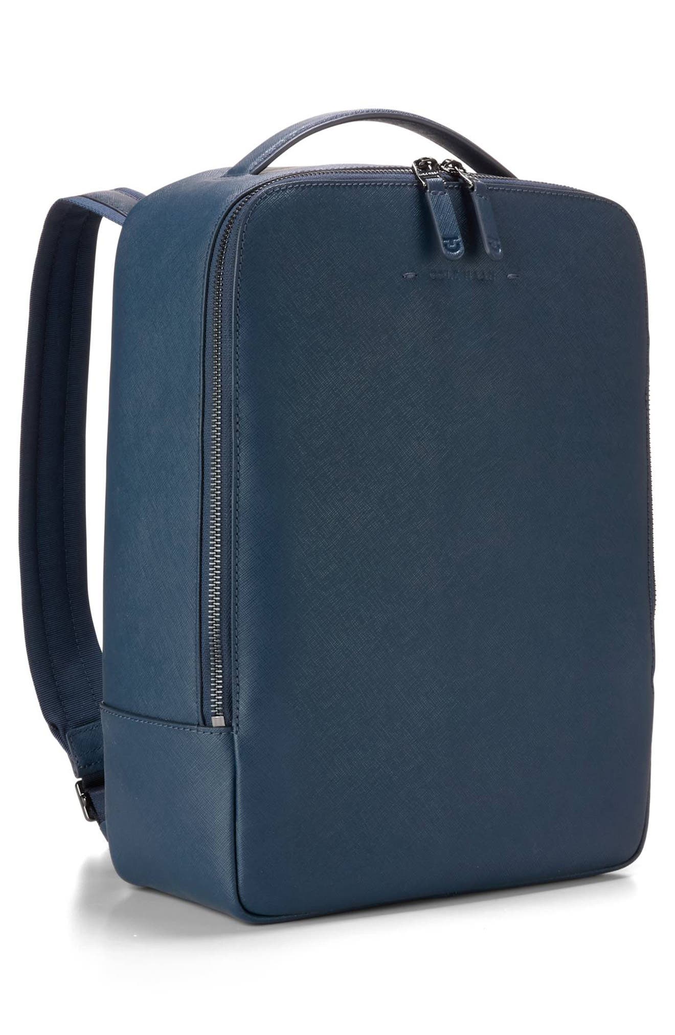 Cole Haan Sloane Saffiano Leather Backpack, Alternate, color, 