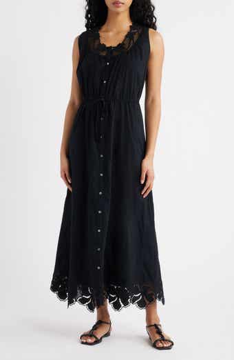 Lorina Cotton Maxi Dress