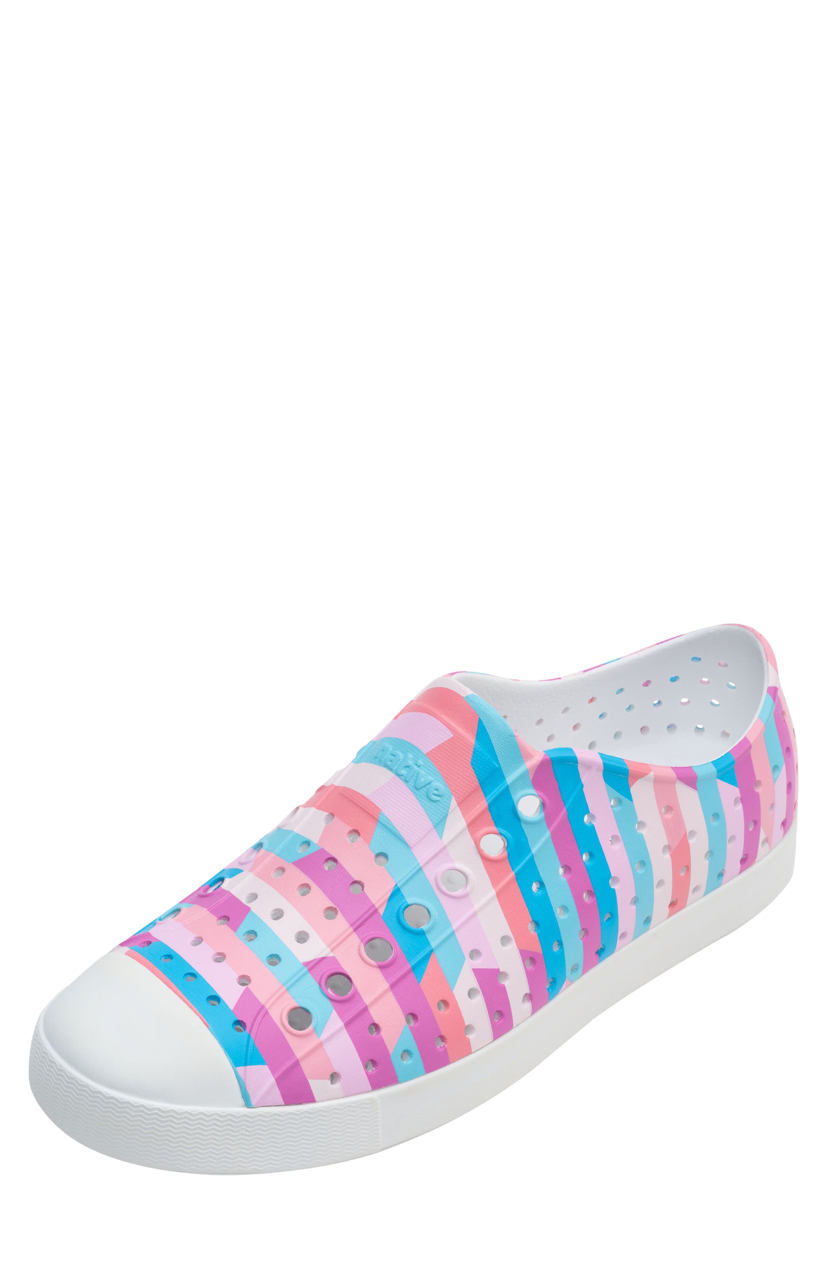  Shell White/ Pastel Stripe