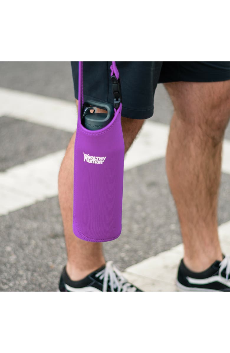 Healthy Human Water Bottle Take Me With U Sling Small, Alternate, color, Purple
