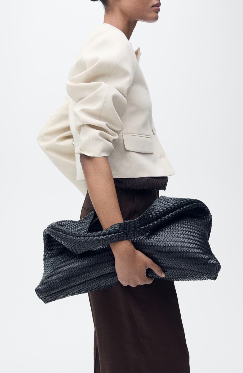 MANGO Crop Jacket, Alternate, color,