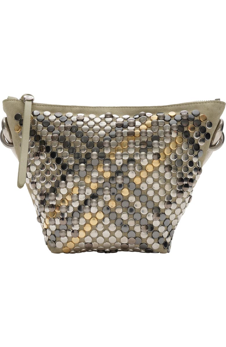 Burberry Mini Bridle Shoulder Bag, Main, color, Hunter Beige