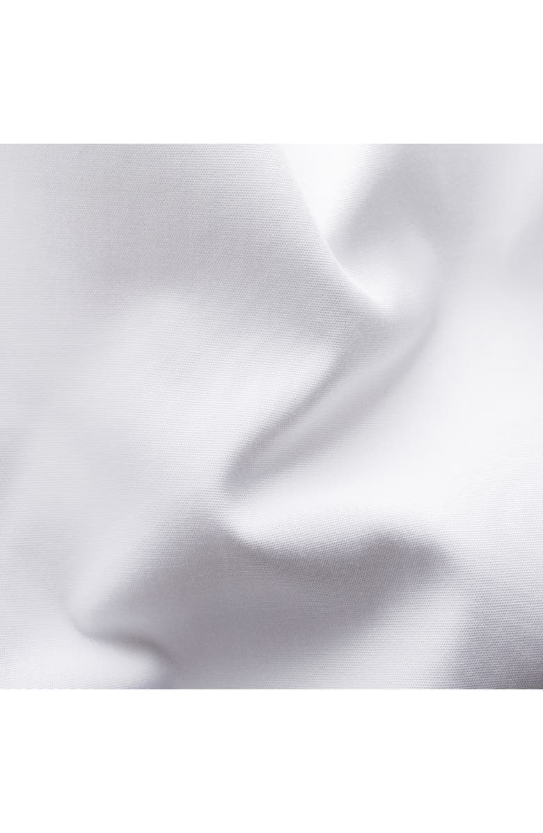 Eton Slim Fit Piqué Tuxedo Shirt, Alternate, color, White