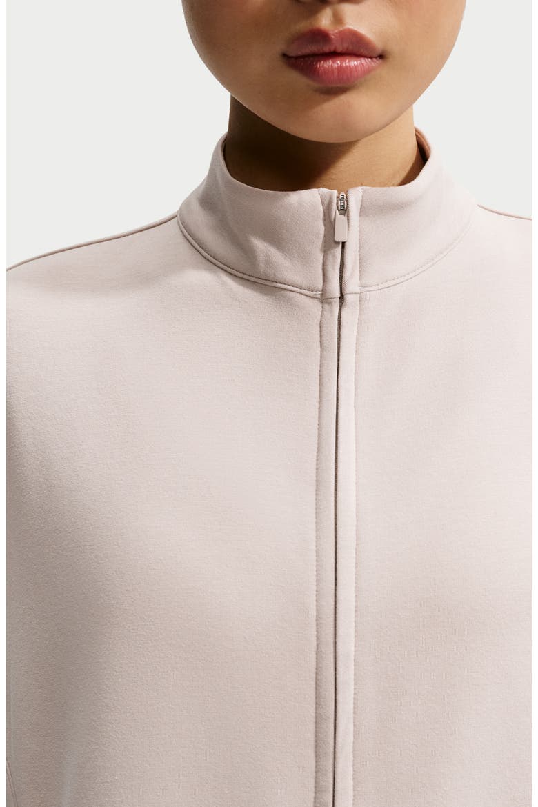 Impossibly Soft Full Zip Top, Alternate, color, CREAM II/ COLLEGE GREY