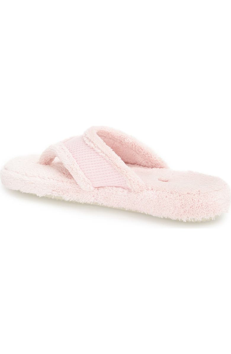 Acorn Waffle Spa Slipper, Alternate, color, Pink