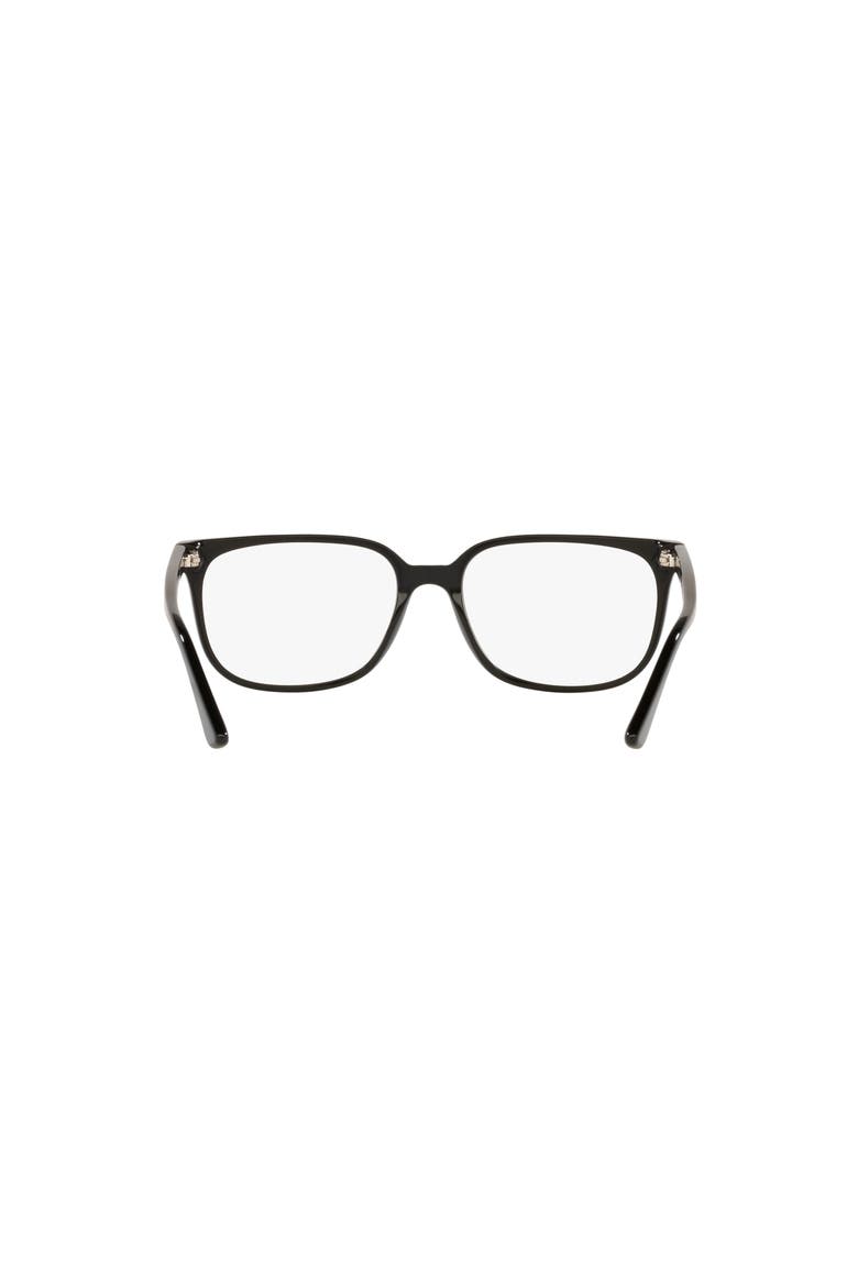 58mm Rectangle optical glasses, Alternate, color, Black