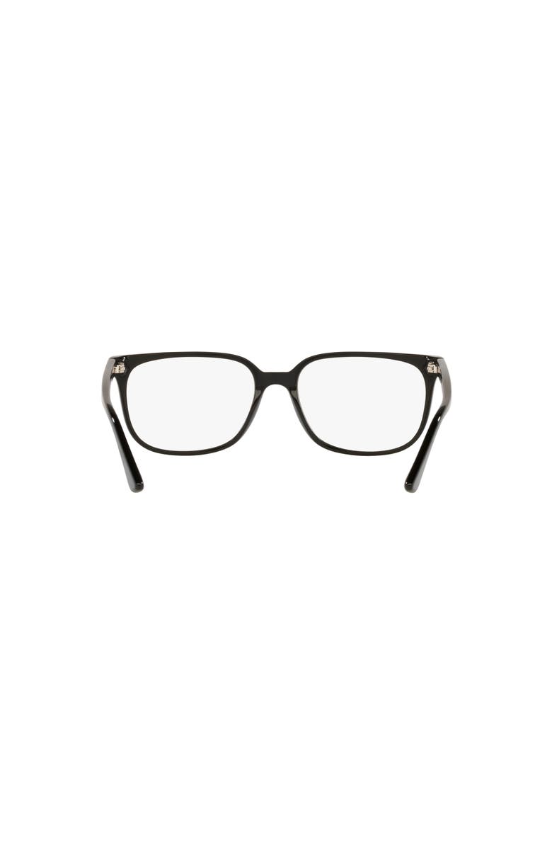 Lenscrafters 58mm Rectangle optical glasses, Alternate, color, Black