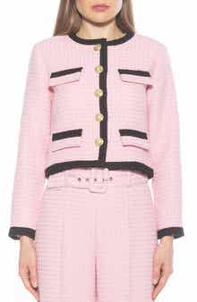 Alexia Admor Rose Tweed Jacket
